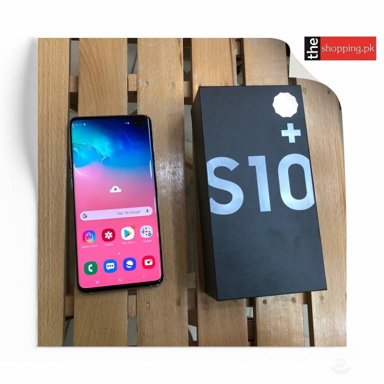 SAMSUNG GALAXY S10 PLUS PRISM WHITE - The Shopping