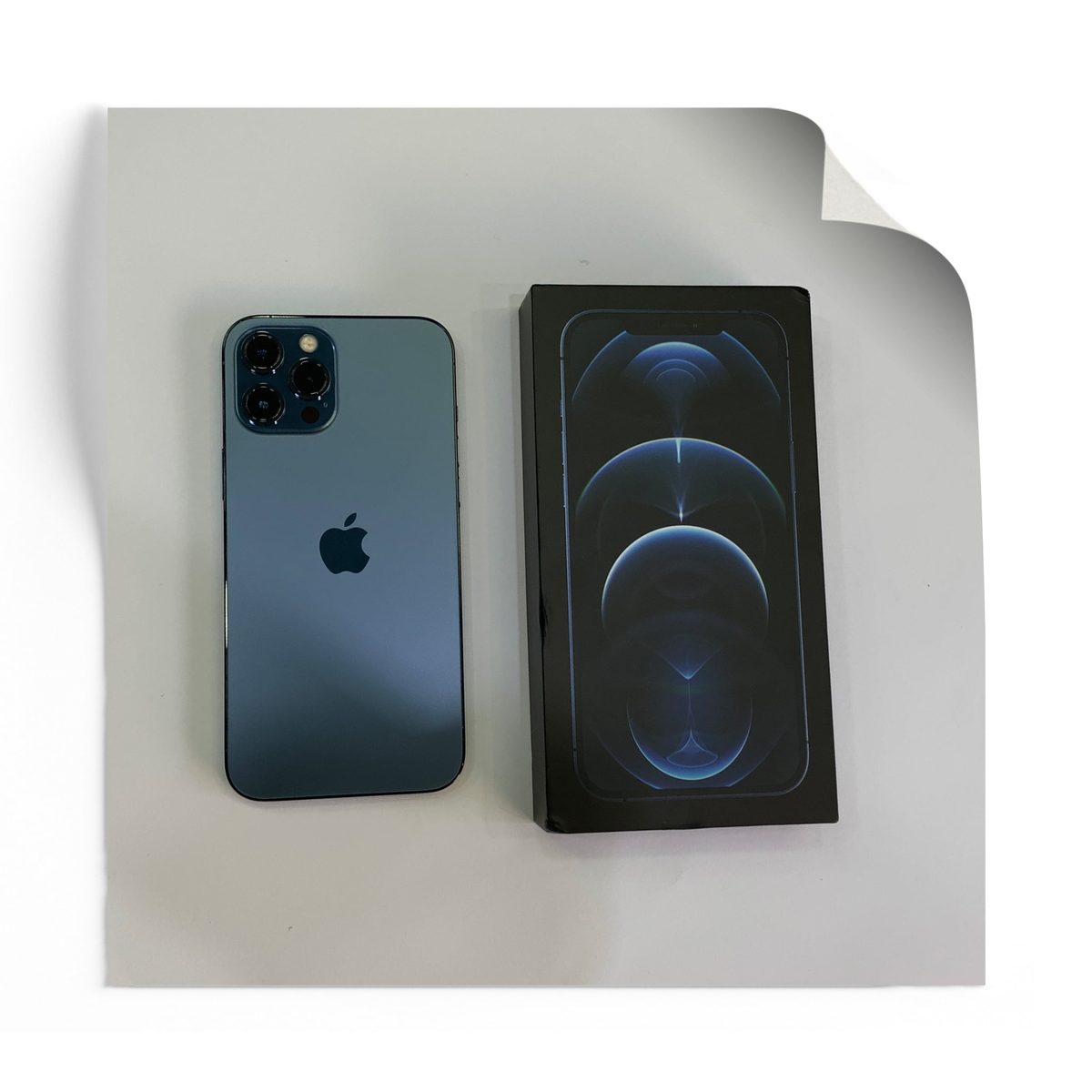 IPHONE 12 Pro MAX 128GB PACIFIC BLUE (PHYSICAL DUAL SIM PTA APPROVED)